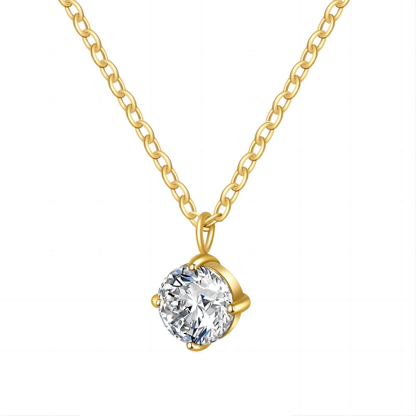 18K gold plated Stainless steel necklace