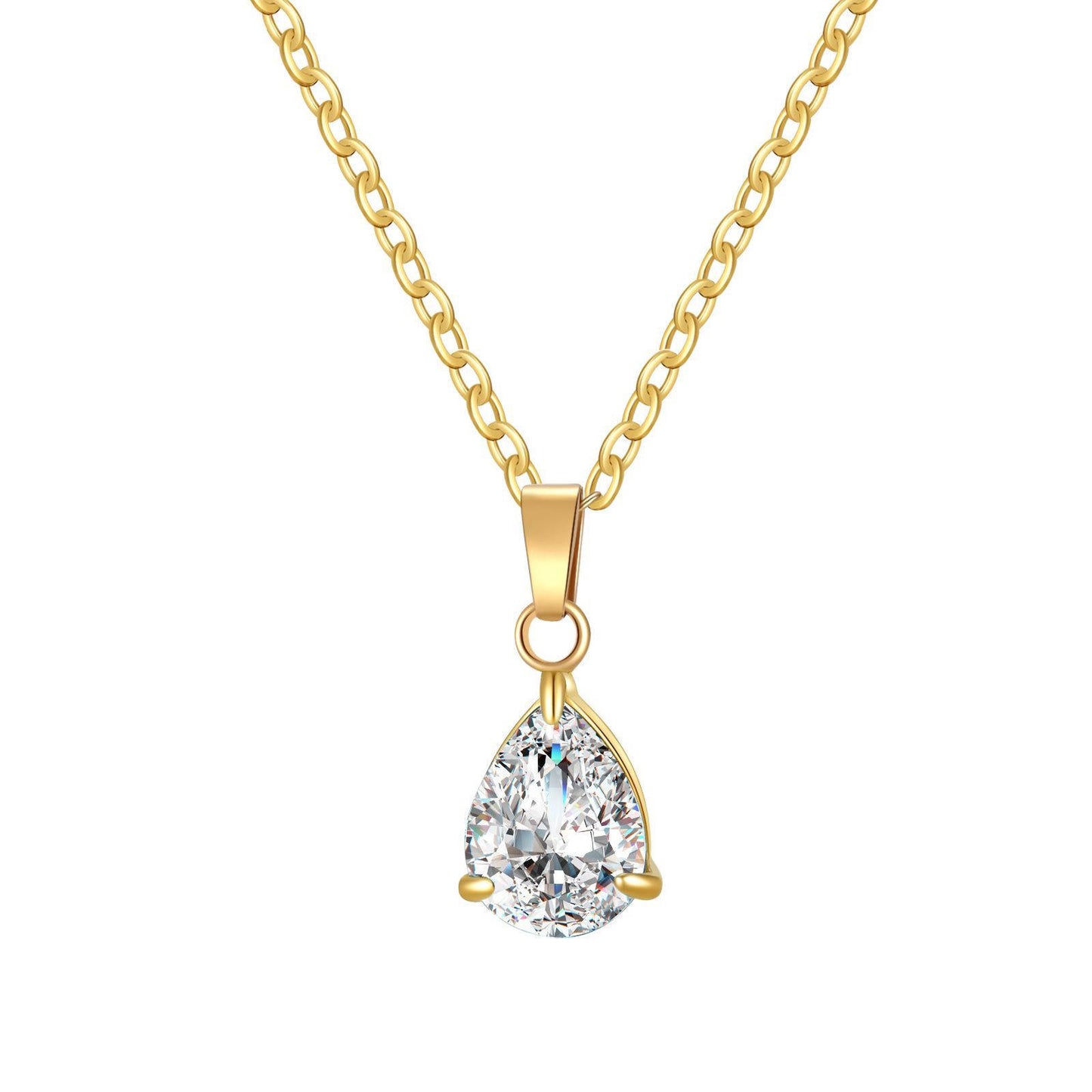 18K gold plated Stainless steel necklace