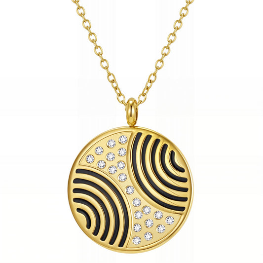 18K gold plated Stainless steel necklace