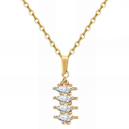 18K gold plated Stainless steel necklace