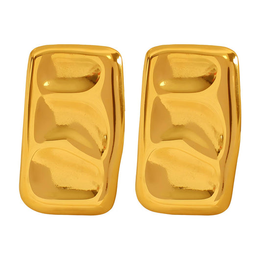 18K gold plated Stainless steel earrings