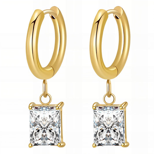 18K gold plated Stainless steel earrings