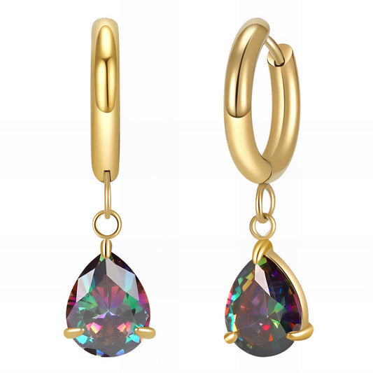 18K gold plated Stainless steel earrings