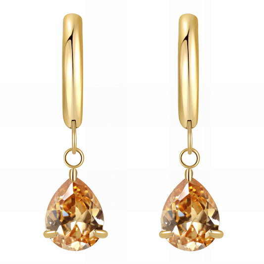 18K gold plated Stainless steel earrings