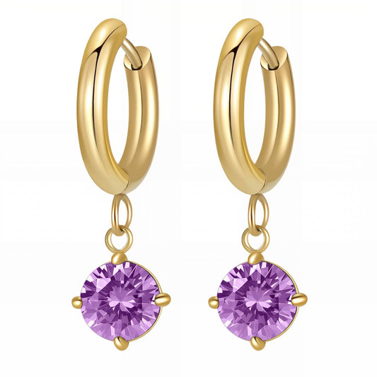 18K gold plated Stainless steel earrings