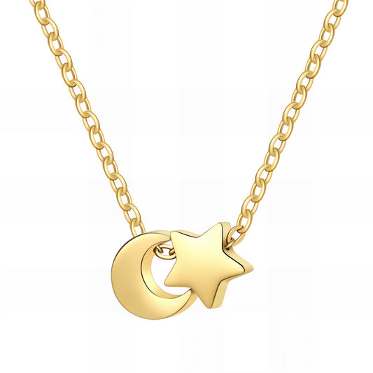 18K gold plated Stainless steel necklace