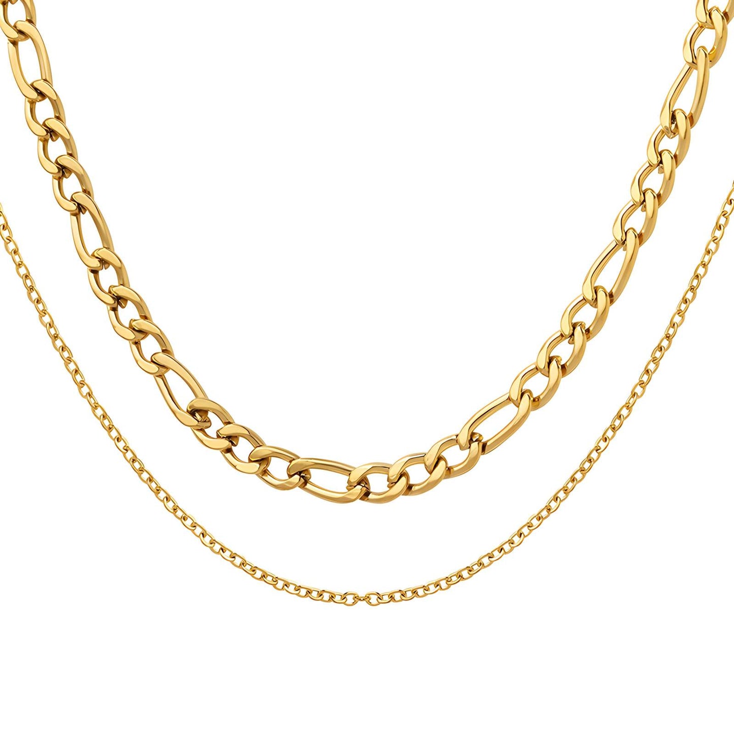 18K gold plated Stainless steel necklace