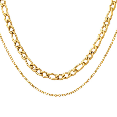 18K gold plated Stainless steel necklace